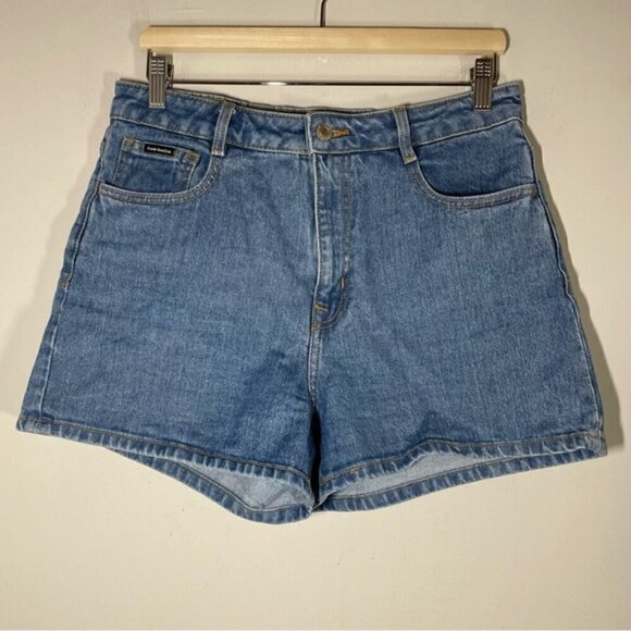 Frank and Oak The Stevie Tapered Denim Short in Blue size 29 - Picture 4 of 11